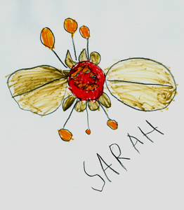 Sarah's Flower (218x250)